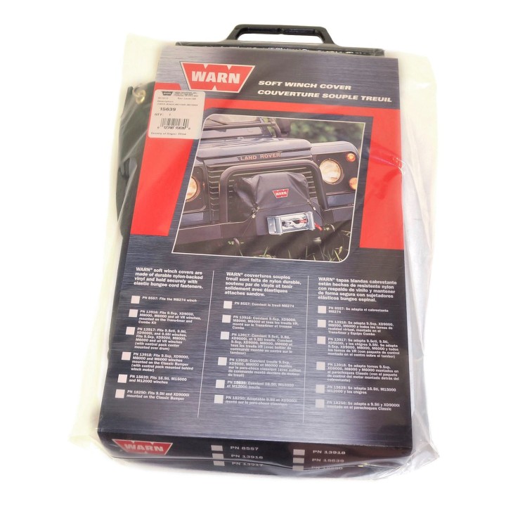 Pokrowiec na wycigark WARN - 16.5ti, M15000, M12000