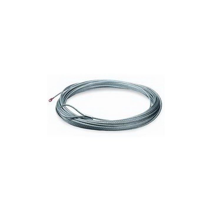 Lina stalowa do wycigarki WARN - 7,94 mm x 45,72 m, 4082 kg