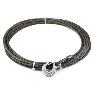 Lina stalowa z hakiem do wycigarki WARN EIPS - 12,7 mm x 22,86 m, 12065 kg
