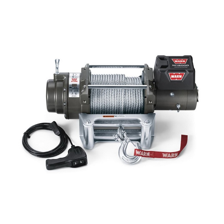 Wycigarka elektryczna - WARN Heavyweight M12 12V (ucig: 5443 kg)