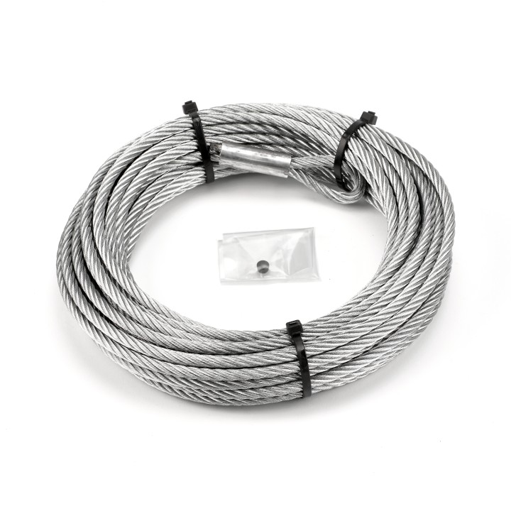 Lina stalowa do wycigarki WARN VRX 45, Axon 45, 55 - 6,35 mm x 15,24 m