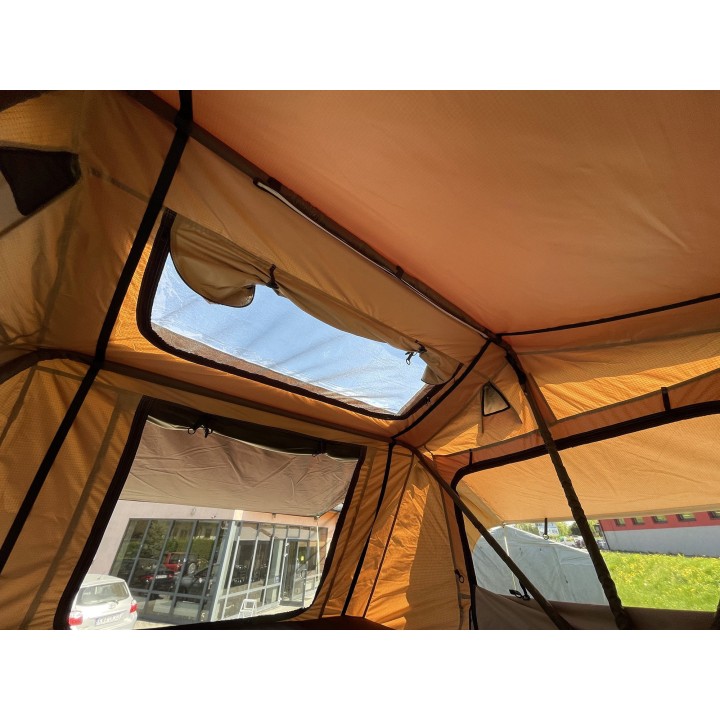 Escape ALASKA 140 cm zielony – namiot dachowy | Szekla4x4