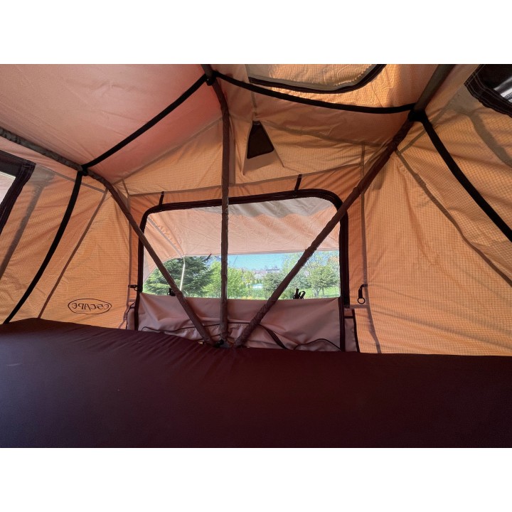 Escape ALASKA 140 cm piaskowy – namiot dachowy | Szekla4x4