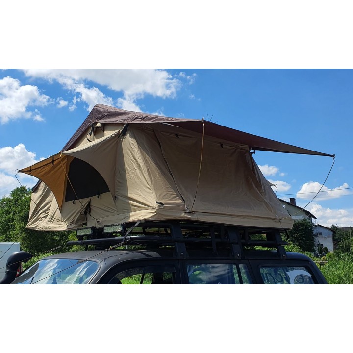 Namiot dachowy Escape ALASKA 140 cm LONG zielony | Szekla4x4