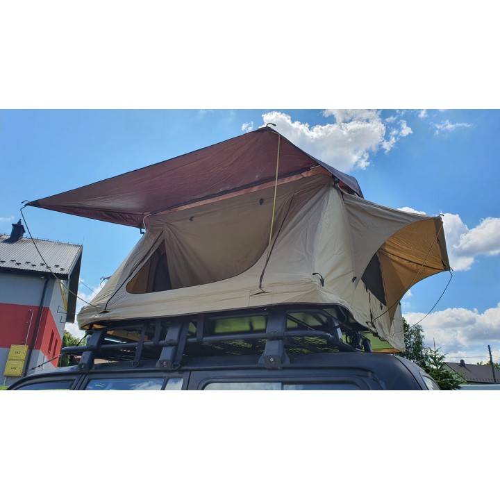 Namiot dachowy Escape ALASKA 140 cm LONG zielony | Szekla4x4