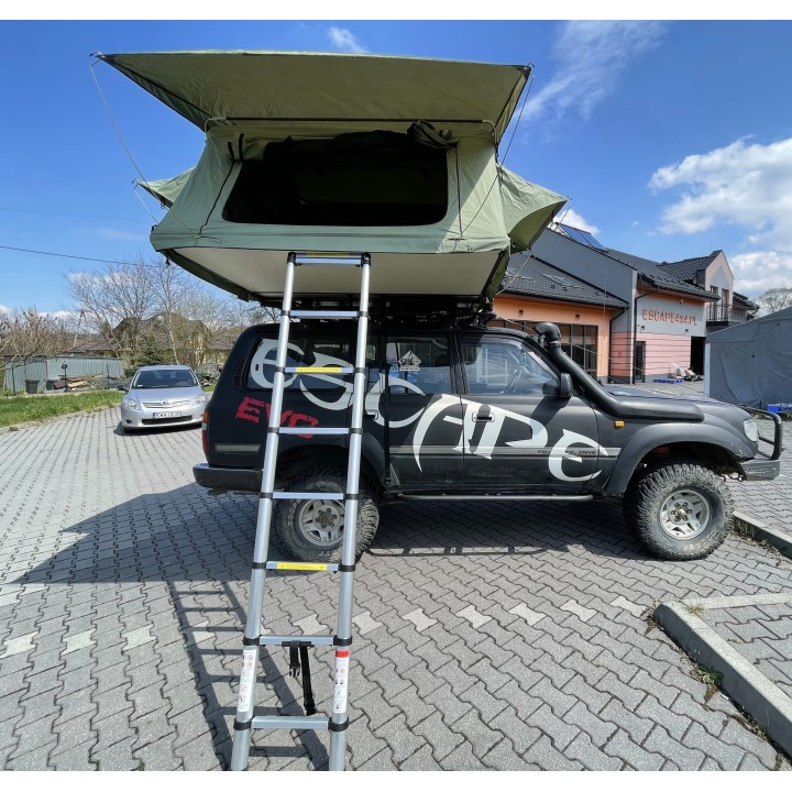 Escape ALASKA 160 cm piaskowy – namiot dachowy | Szekla4x4