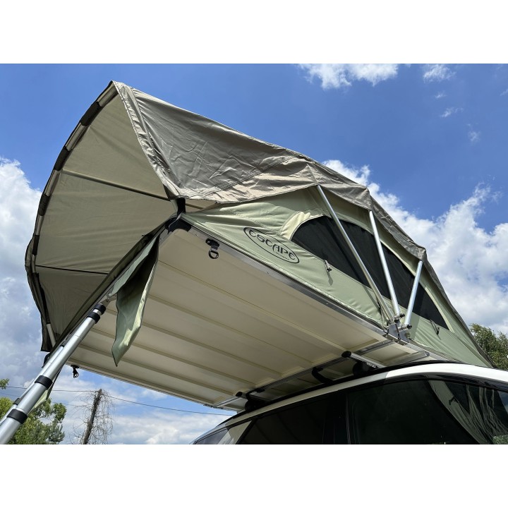 Namiot dachowy Escape ARIZONA II 190 cm zielony | Szekla4x4