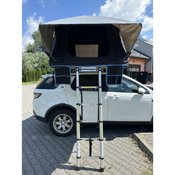 Namiot dachowy INDIANA 160 cm Day&Night z matą antykondensacyjną Czarny Escape - ujęcie 9
