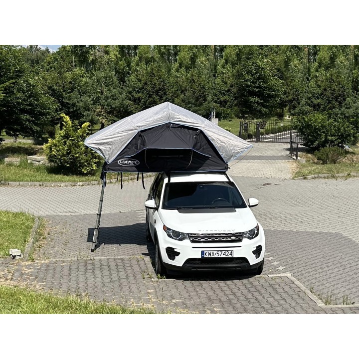 Namiot dachowy INDIANA 160 cm Day&Night z matą antykondensacyjną Czarny Escape - ujęcie 15