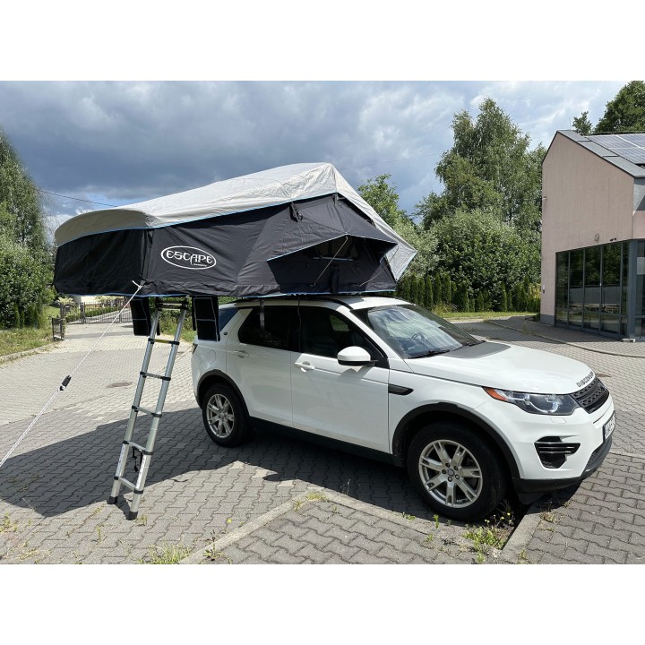 Namiot dachowy Escape INDIANA 190 cm LONG czarny | Szekla4x4