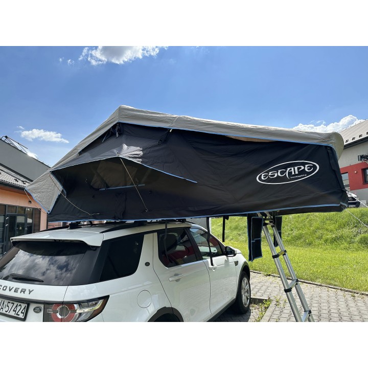 Namiot dachowy Escape INDIANA 190 cm LONG czarny | Szekla4x4