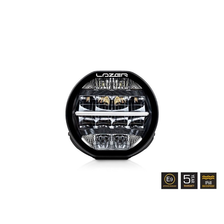 LAZER Sentinel 7" - okrągła lampa LED – 5 208 lm – 1217 m