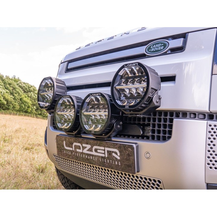 LAZER Sentinel 7" - okrągła lampa LED – 5 208 lm – 1217 m