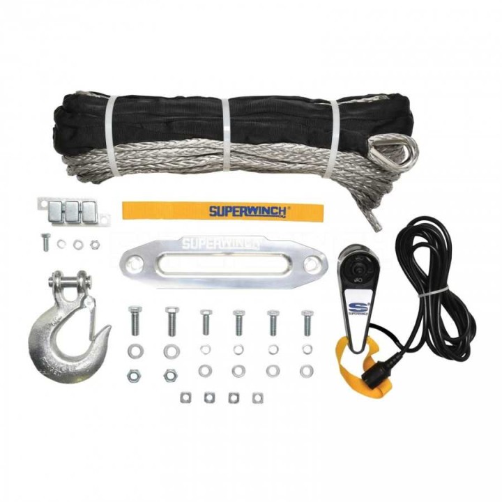 Wyciagarka elektryczna superwinch Tiger Shark 9500 syntetyczna 12V
