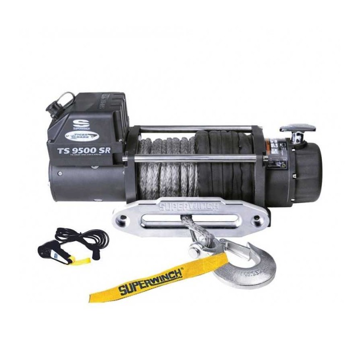 Wyciagarka elektryczna superwinch Tiger Shark 9500 syntetyczna 12V