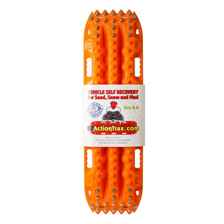 ActionTrax zielone Metal Teeth Trapy para