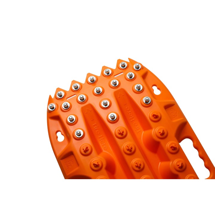 ActionTrax zielone Metal Teeth Trapy para