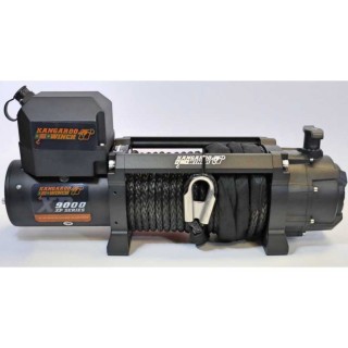 Wyciągarka Kangaroowinch K9000 XP 12V - Najlepsza lina syntetyczna