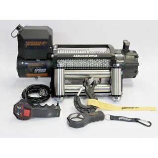 Wyciągarka Kangaroowinch K12000 XP 12V - Najlepsza lina stalowa