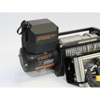 Wyciągarka Kangaroowinch K12000 XP 12V - Najlepsza lina stalowa