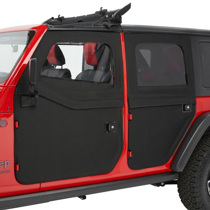Komplet przednich drzwi dzielonych do Wrangler JLU Bestop