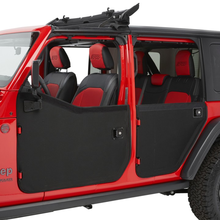 Komplet przednich drzwi dzielonych do Wrangler JLU Bestop