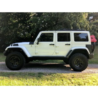 Poszerzenia dokładki 2,5cm Wrangler JK z TUV