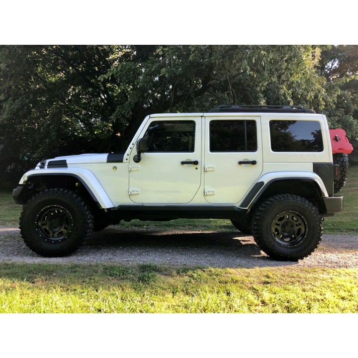 Poszerzenia dokładki 2,5cm Wrangler JK z TUV