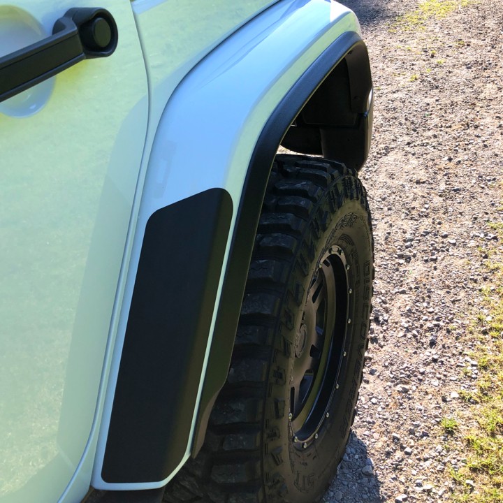Poszerzenia dokładki 2,5cm Wrangler JK z TUV