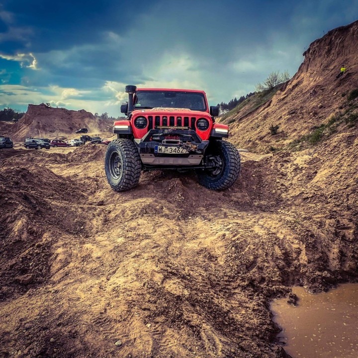 Przedni Aluminiowy Zderzak Rival 4x4 Wrangler JL JT JK Osłona drążków - ujęcie 4