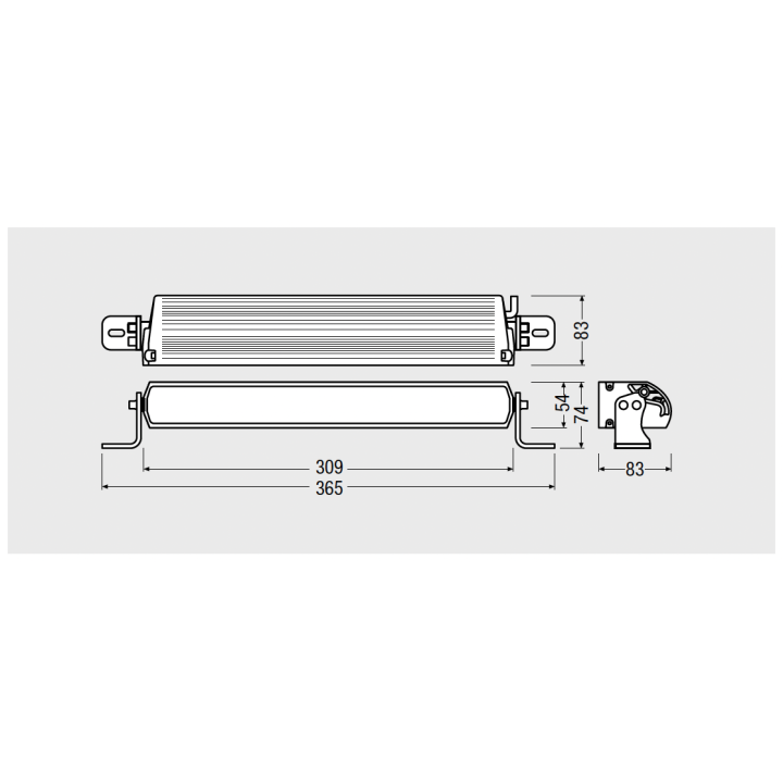 Panele LED Light Bar: Nowość! Lightbar FX250-CB GEN 2 z panelem LED Osram