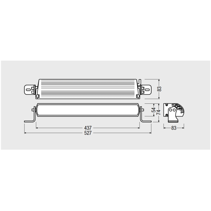 Panel LED Light Bar FX500-CB SM GEN 2 - Najlepsza jakość