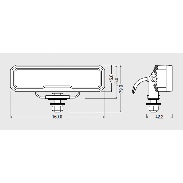 Lampa robocza LED Osram 1500 lm - Panele LED Light Bar