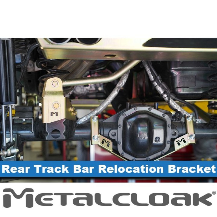 JL Wrangler 3.6L Rear Track Bar Relocation Bracket