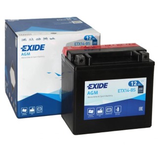 Akumulator AGM Exide 12Ah 200A Jeep Wrangler JL, Grand Cherokee WK2 