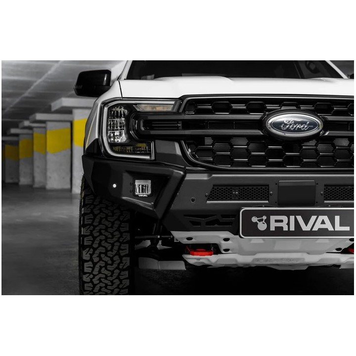 Zderzak aluminiowy Rival 4x4 Ford Ranger Next Gen 2022- w zestawie lampy
