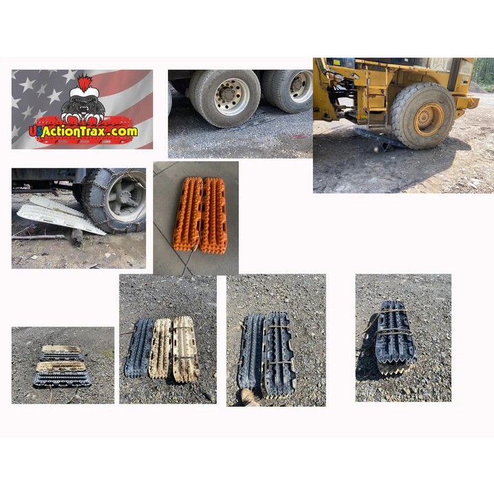ActionTrax zielone Metal Teeth Trapy para