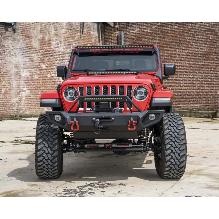 Listwa LED 50" white DRL z mocowaniem nad przednią szybę Rough Country Black Series