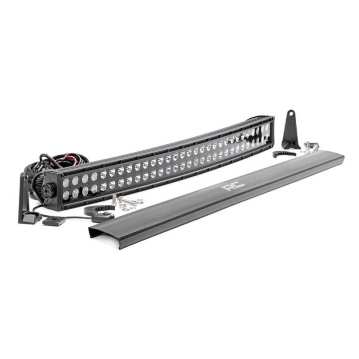Listwa LED 30" podwójna zakrzywiona spot/flood Rough Country Black Series
