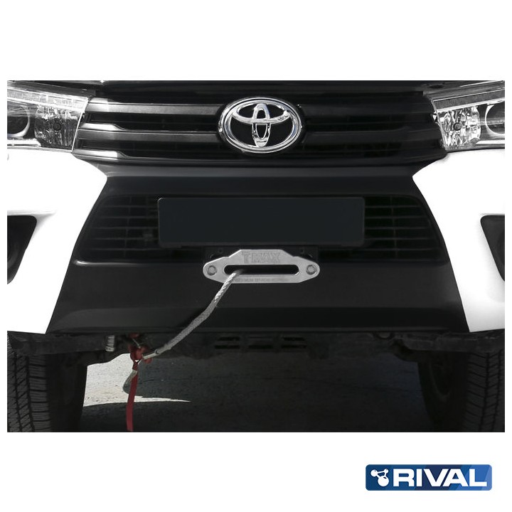 Płyta wyciągarki w zderzak oryginalny Toyota Hilux 2015-2020 i 2020- Rival 4x4