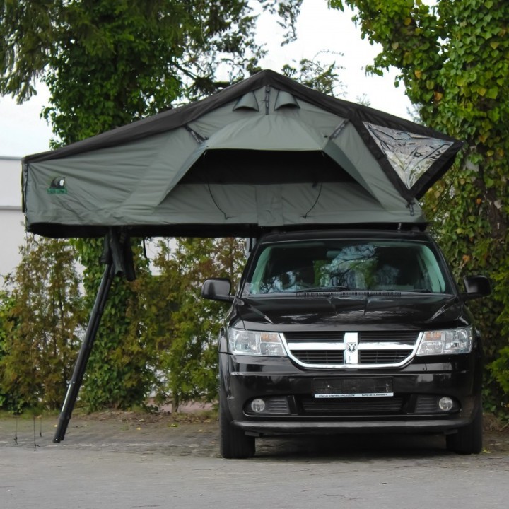 Namiot dachowy Missisipi II 160 zielony | Szekla4x4