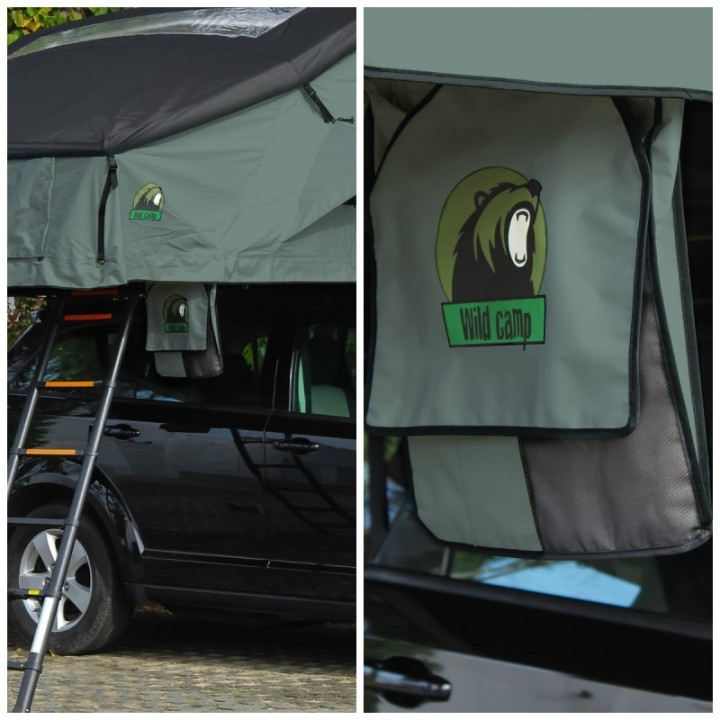 Namiot dachowy Missisipi II 160 zielony | Szekla4x4