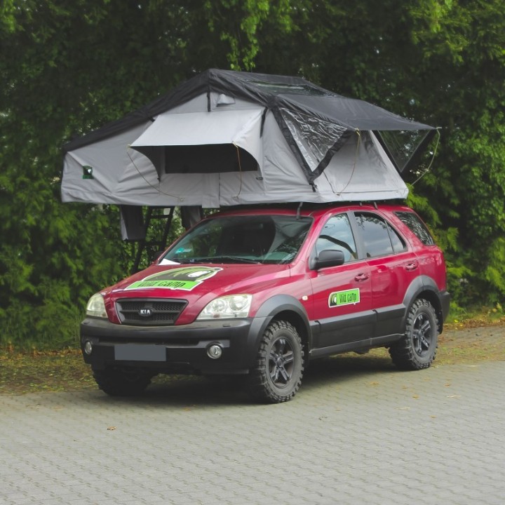 Namiot dachowy Wild Camp Hudson 160 szary | Szekla4x4