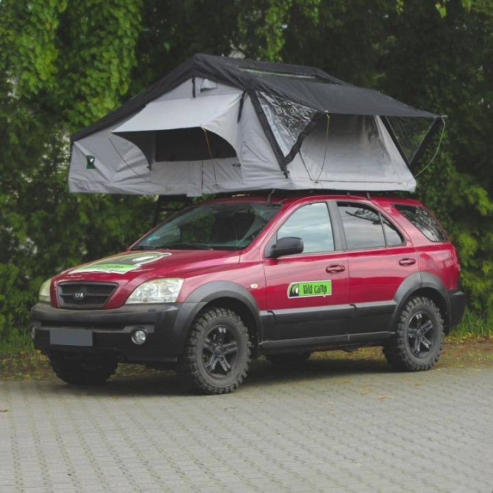 Namiot dachowy Wild Camp Hudson 160 szary | Szekla4x4
