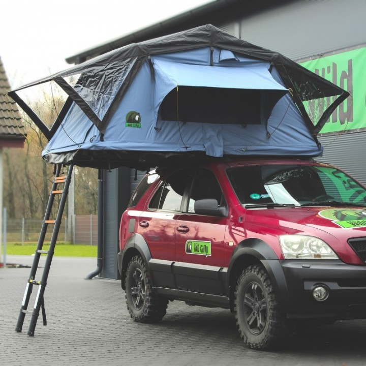 Wild Camp Niagara II 160 Roof Top Tent, Blue | Szekla4x4