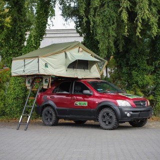 Wild Camp Hudson 180 Roof Top Tent, Green | Szekla4x4