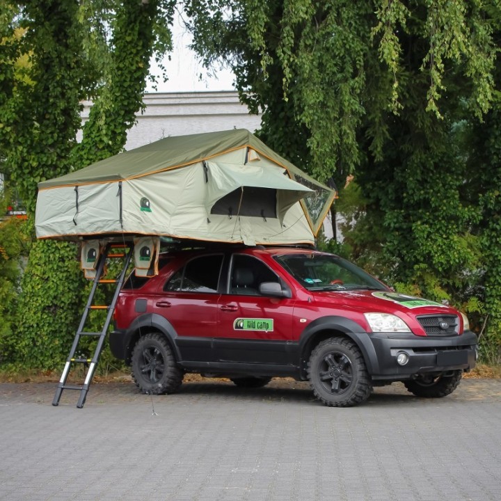 Namiot dachowy Wild Camp Hudson 180 zielony | Szekla4x4