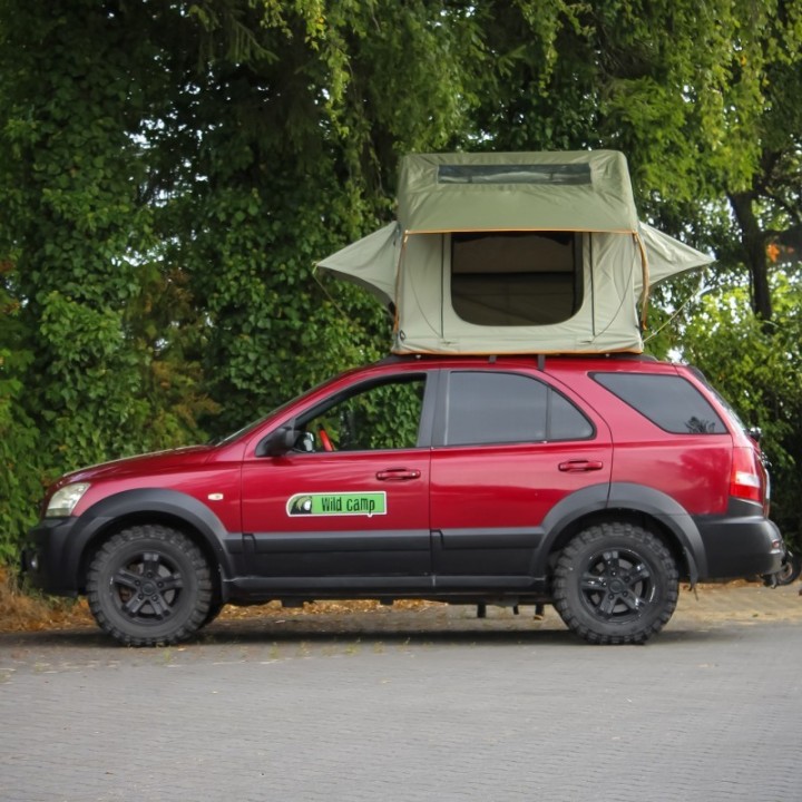 Namiot dachowy Wild Camp Hudson 180 zielony | Szekla4x4