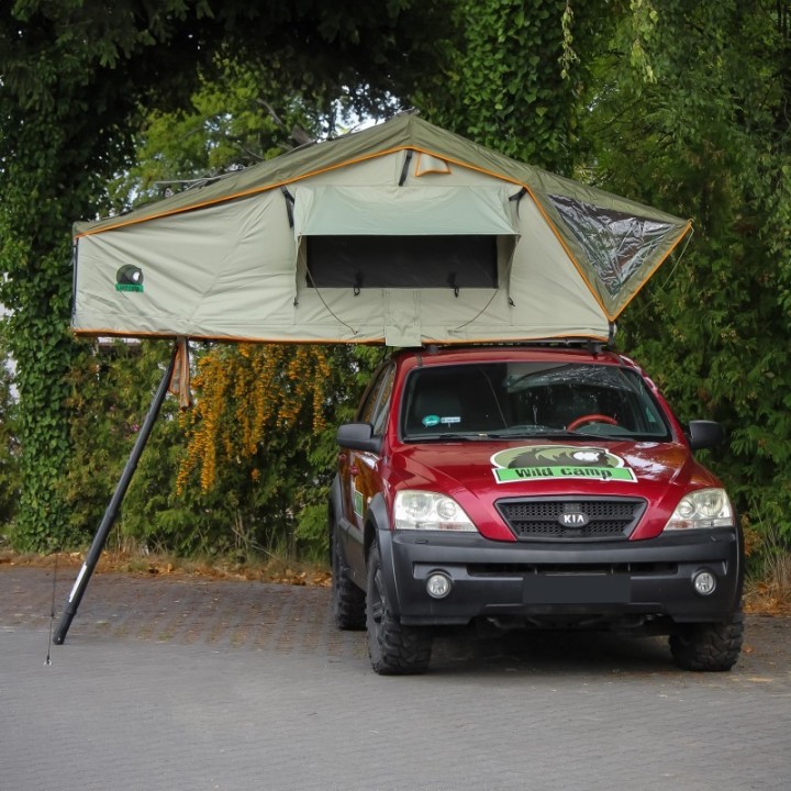 Namiot dachowy Wild Camp Hudson 180 zielony | Szekla4x4