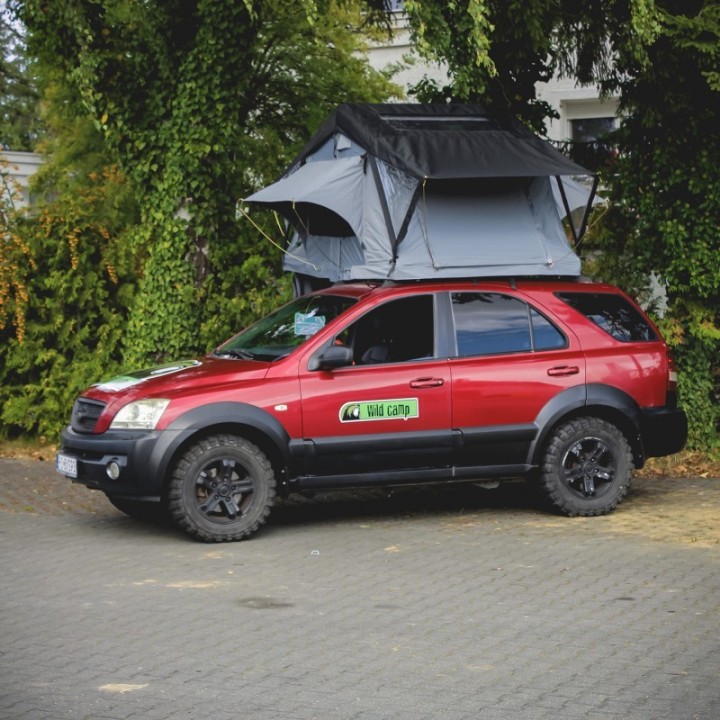 Namiot dachowy Wild Camp Ohio 180 szary | Szekla4x4